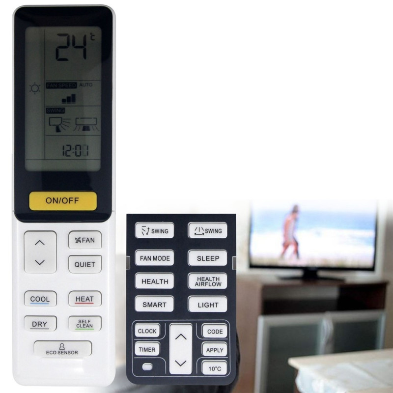 Remote Control Replacement for 0010402886W for Haier Air Conditioner