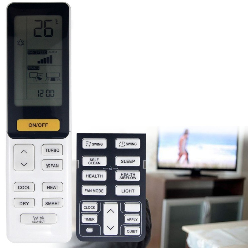 Haier-ilmastointilaitteen kaukosäätimen vaihto 0010402886AR-mallille