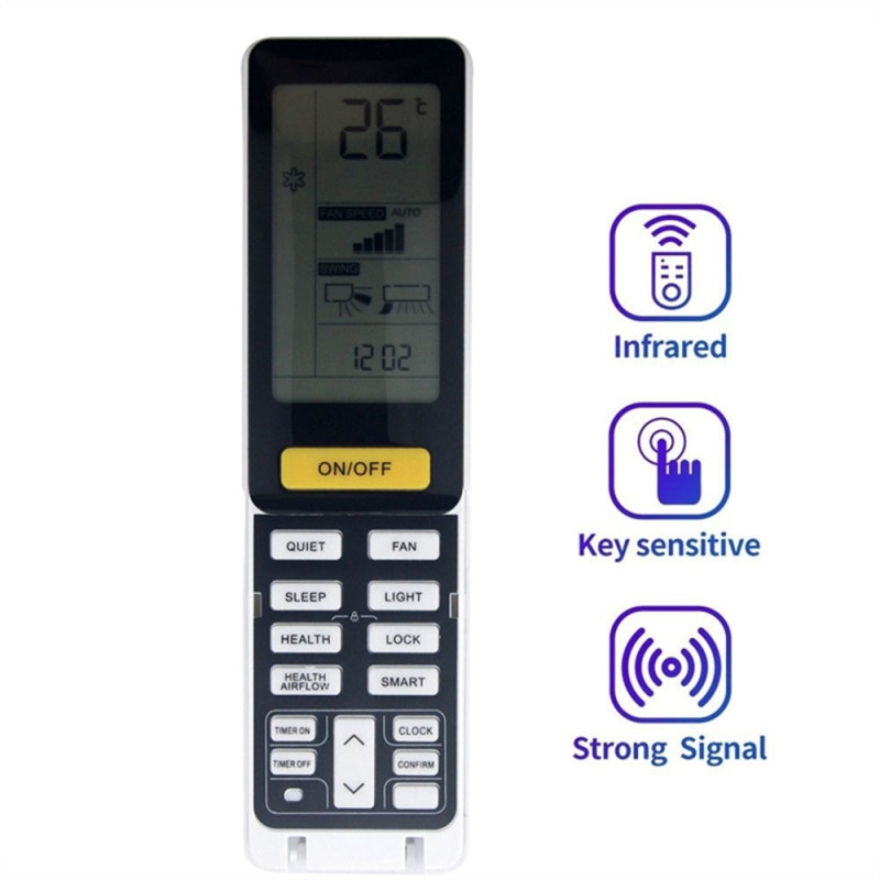 Remote Control Replacement for 0010402886R for Haier Air Conditioner