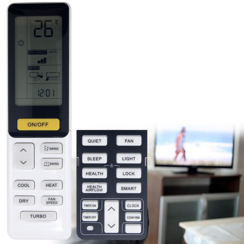 Remote Control Replacement for 0010402886R for Haier Air Conditioner