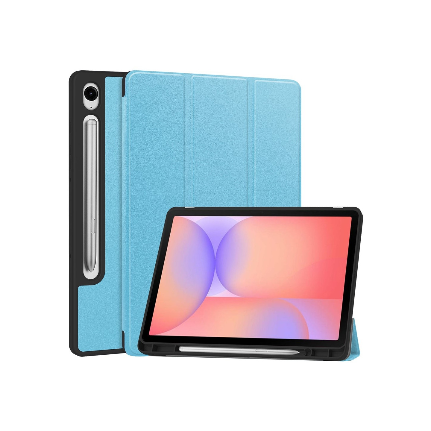 Kolmen taittotelineen älykotelo Samsung Galaxy Tab S10 Lite -tablettiisi