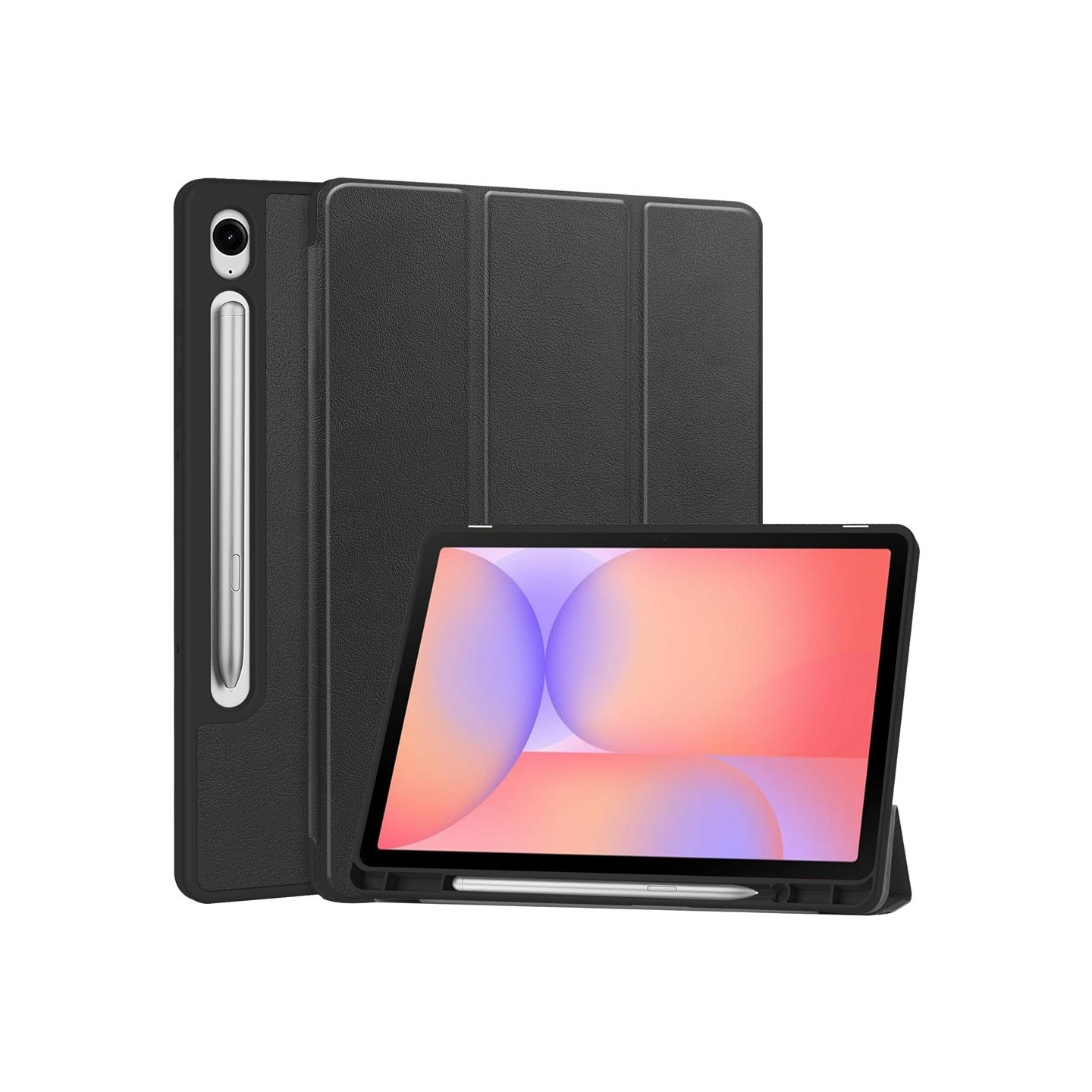 Slim Fit Cover Fodral Till Samsung Galaxy Tab S10 Lite - Svart
