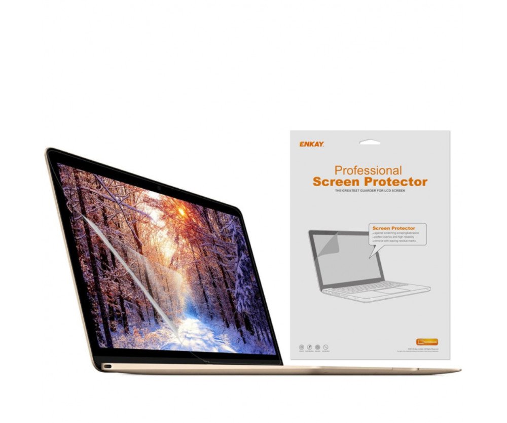 ENKAY HD Crystal Clear skärmskydd till MacBook 12"