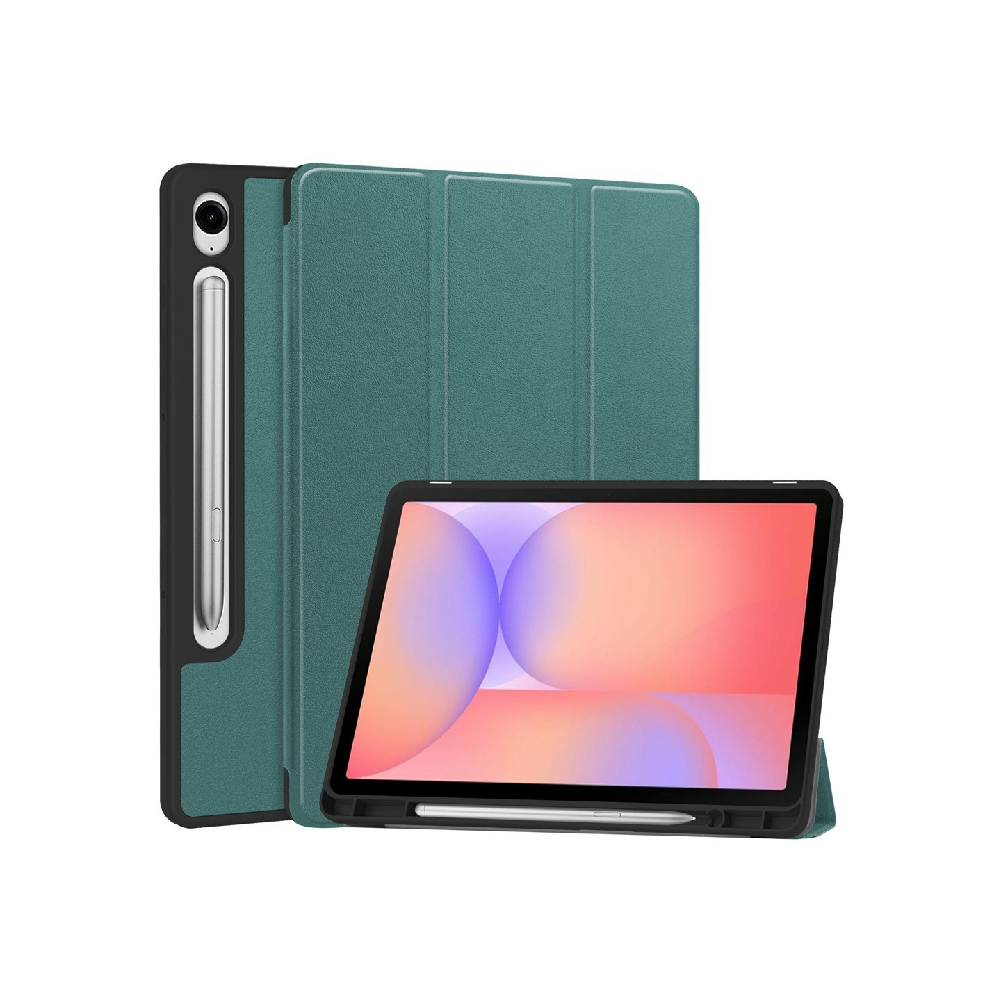 Trifoldet stativ Smart Taske til Samsung Galaxy Tab S10 Lite