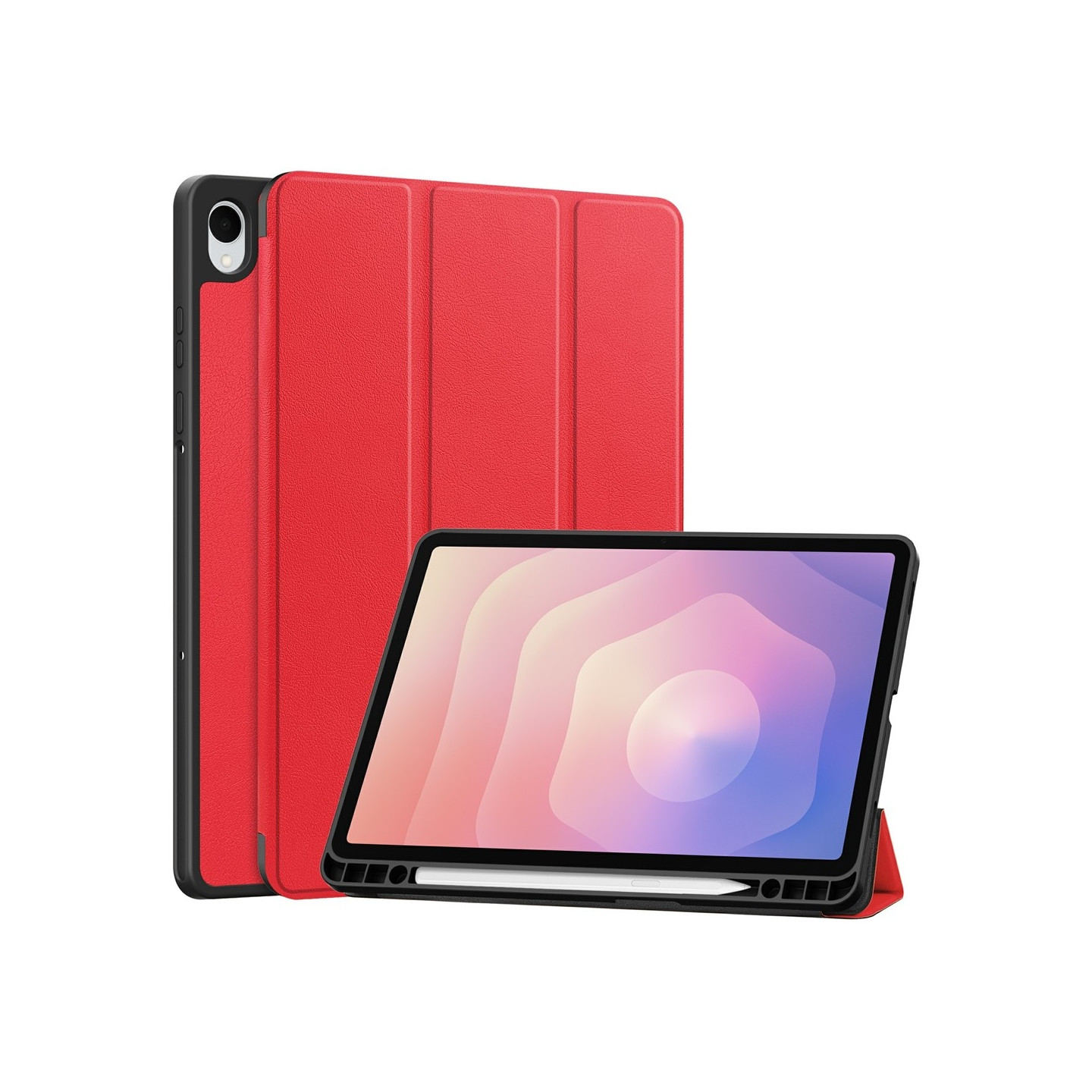 Slim Fit Cover Fodral Till Samsung Galaxy Tab S11 - Röd