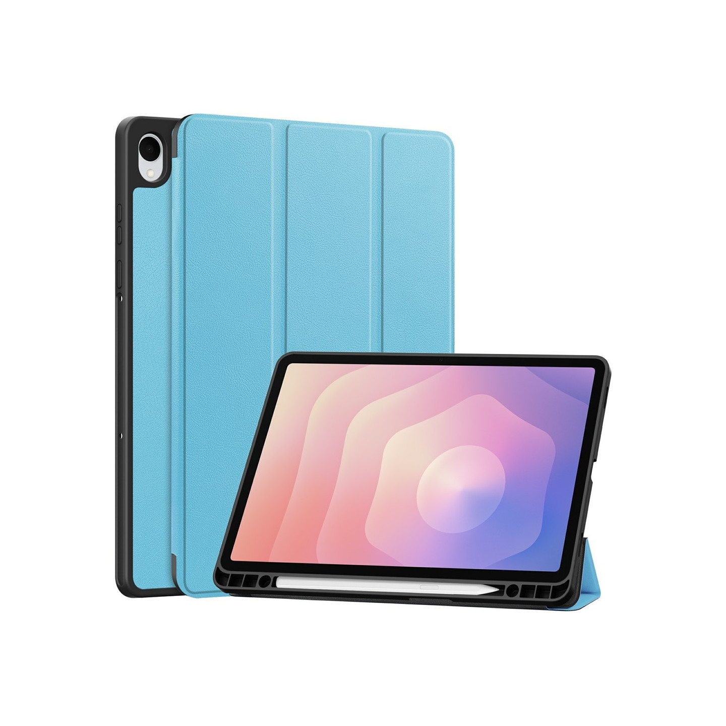 Slim Fit Cover Fodral Till Samsung Galaxy Tab S11 - LjusBlå