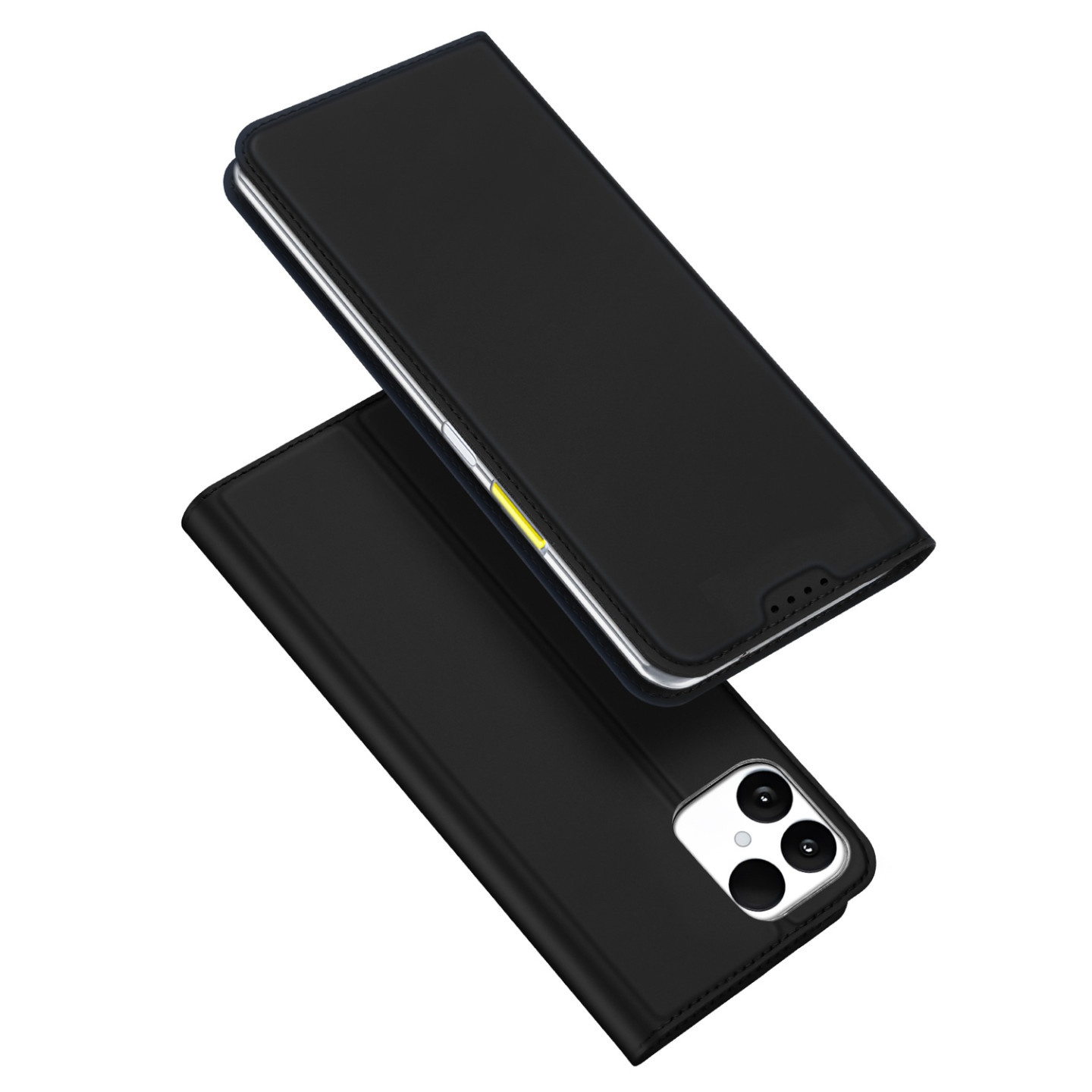 For Fairphone 6 Case DUX DUCIS Skin Pro Series Stand Cover - Black