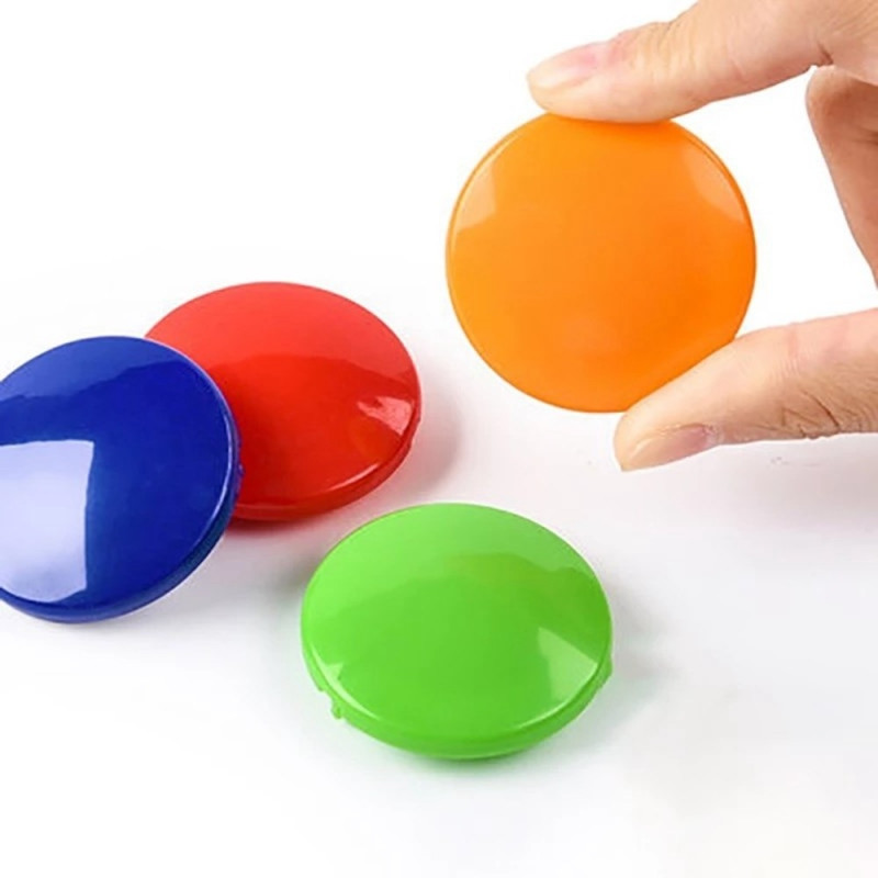 24pcs 30mm Colorful Round Magnets Whiteboard Strong Magnetic Buttons