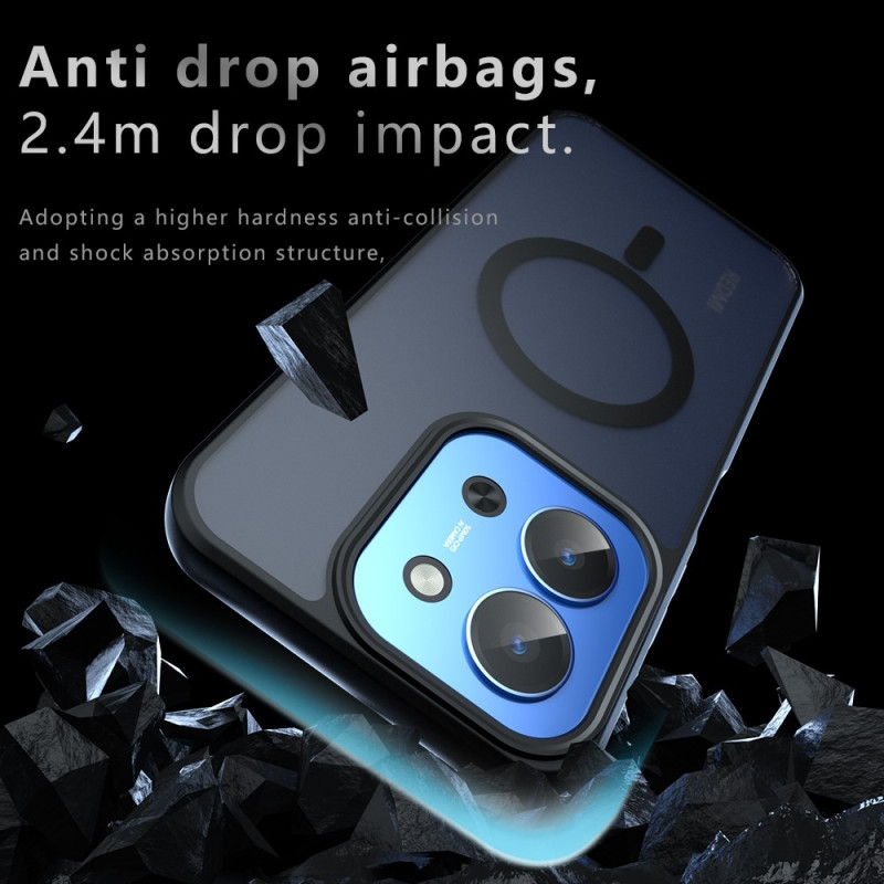 Til Xiaomi Redmi 15C 5G 4G Etui TPU Cover Bagcover Magsafe Kompatibel