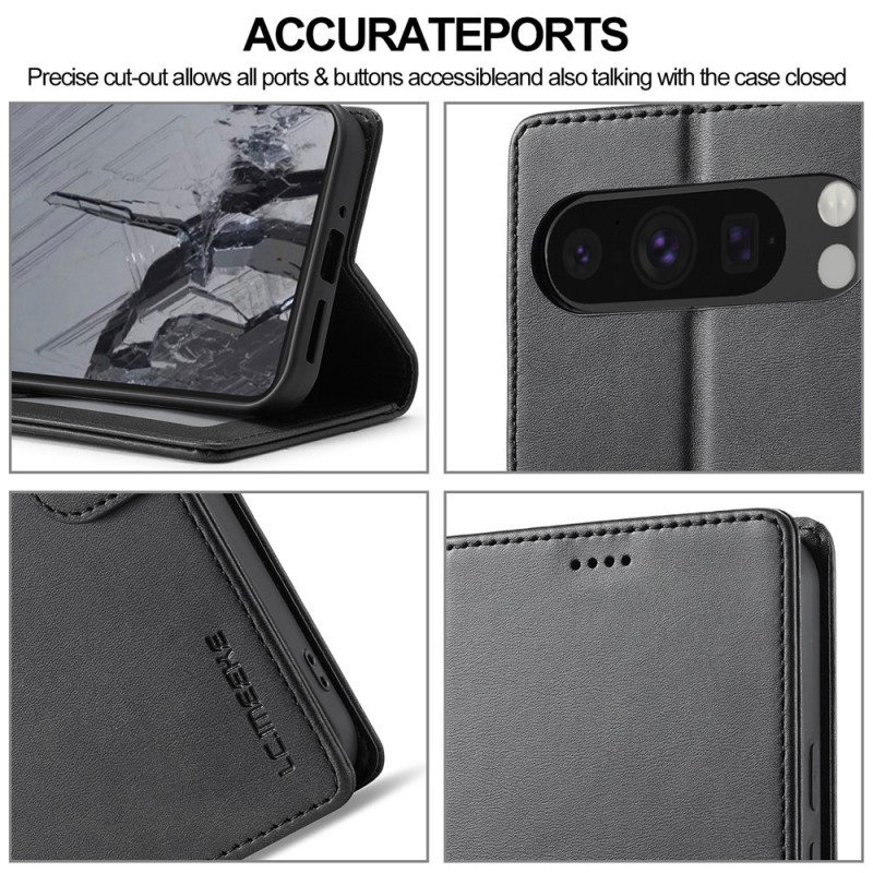 LC.IMEEKE For Google Pixel 10 Pro XL Deksel Stativ Telefondeksel