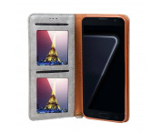 CMAI2 Litchi plånboksfodral Samsung Galaxy S8 - Grå