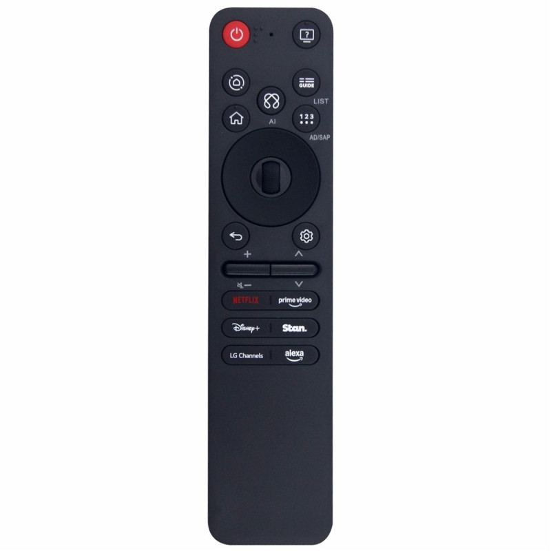 TV-fjernkontroll erstatning for AKB76046608 / MR25GA for LG TV stemmemusfunksjon