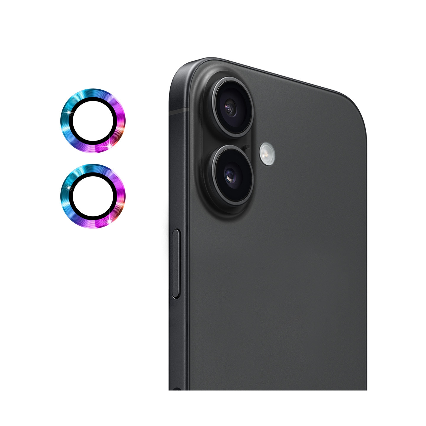 iPhone 17 Kameran Linssisuojus ENKAY Hat-Prince Metallirengas Linssikalvo