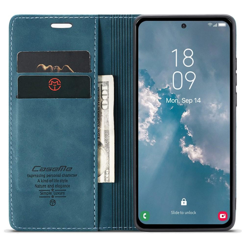 CASEME Lommebok - deksel Samsung Galaxy A54 5G - Blå
