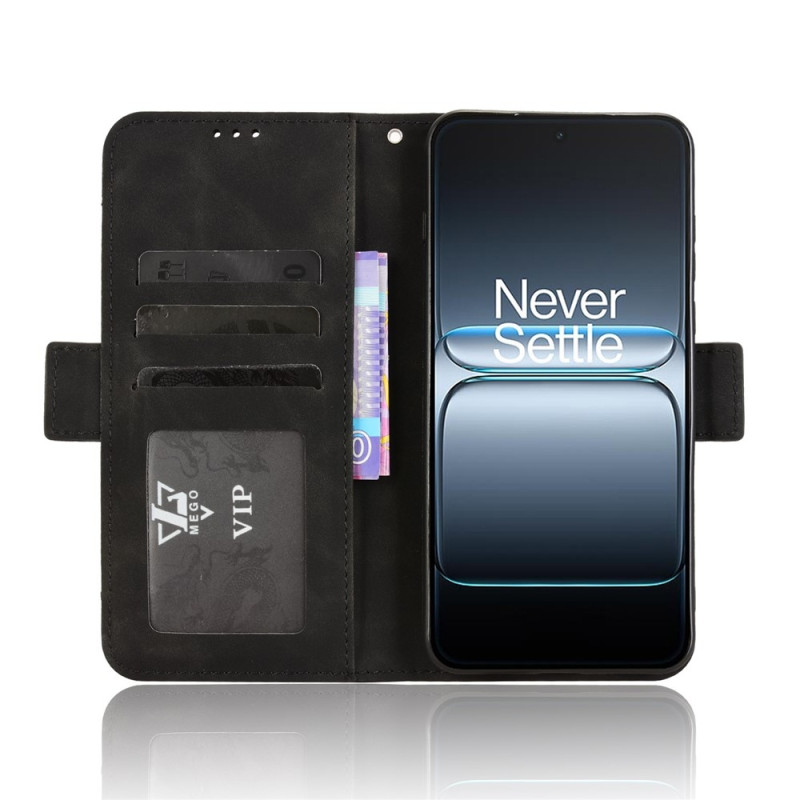 OnePlus Nord 5 5G Case -lompakkokotelolle Shell Phone Case Extra Card - musta