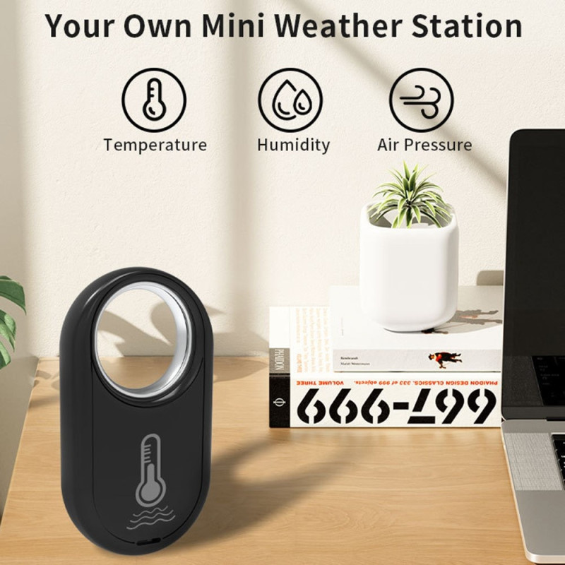 Wireless Bluetooth Sensor Temperature Humidity Digital Thermometer Hygrometer