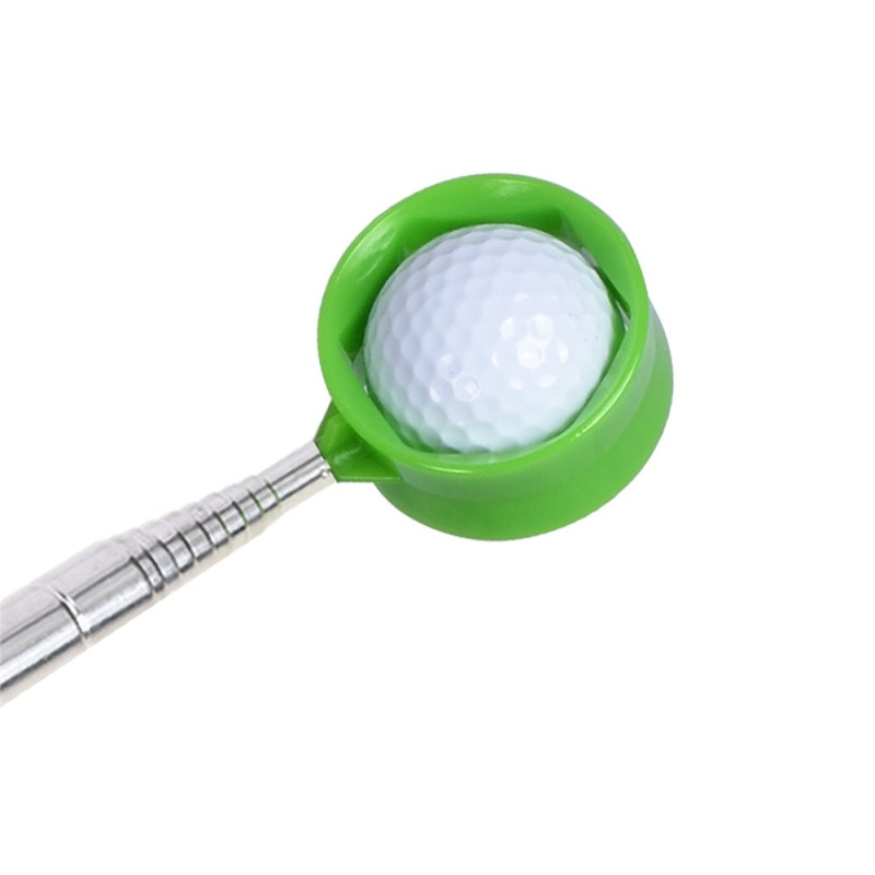 Golf Golfball Golfballgriper Rustfritt stål 2,7 m Teleskopisk plukker
