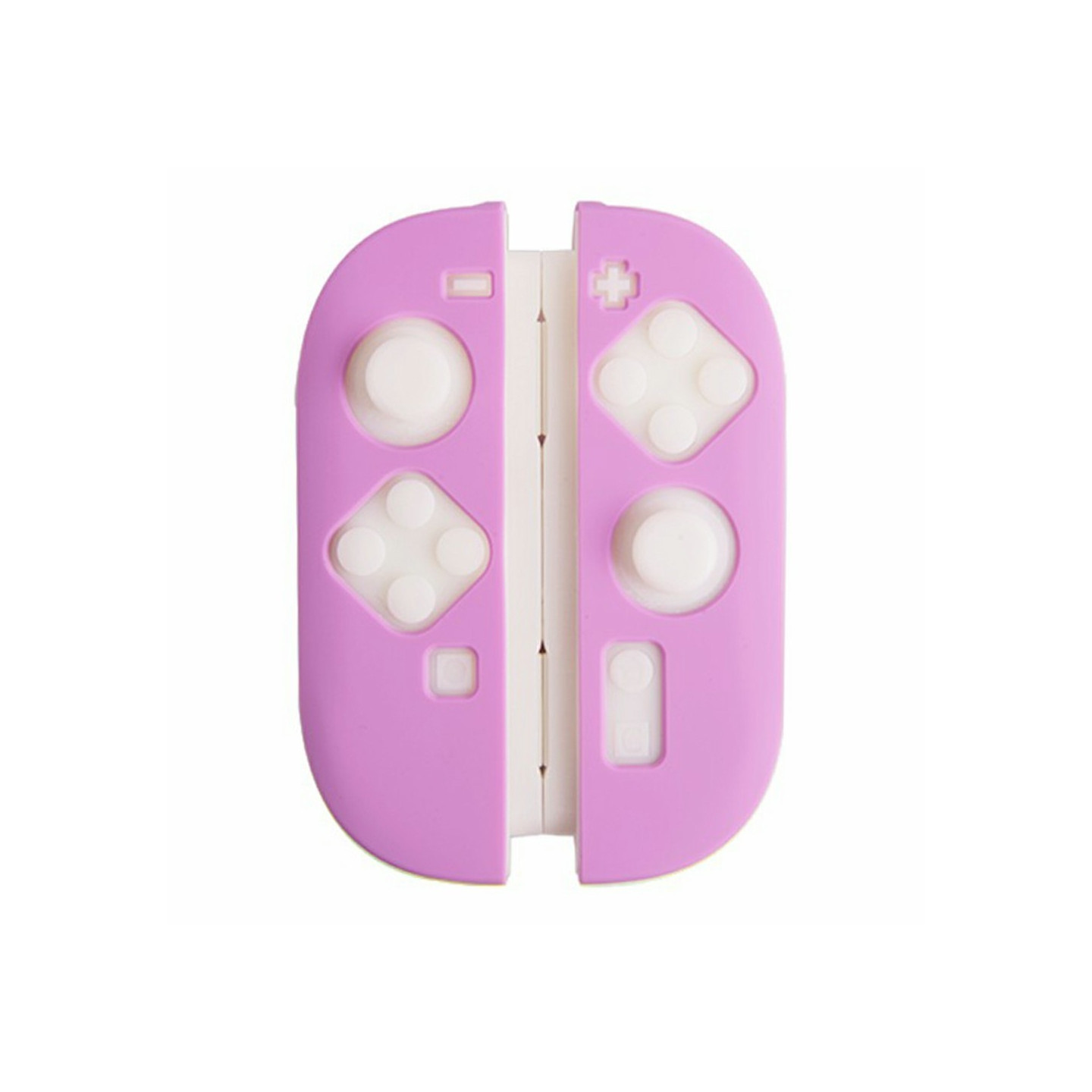 Kompatibelt med Nintendo Switch 2-kontrollerdeksel, støtsikkert - Lilla