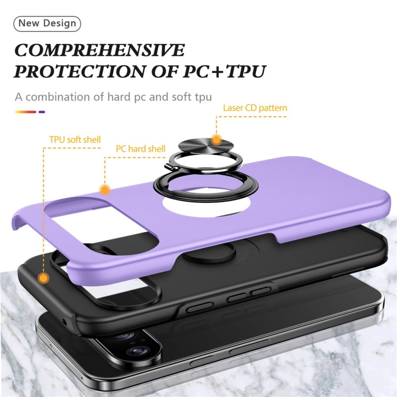 Google Pixel 10 Pro / Pixel 10 Skalsormenrengasjalustan hybridikotelo