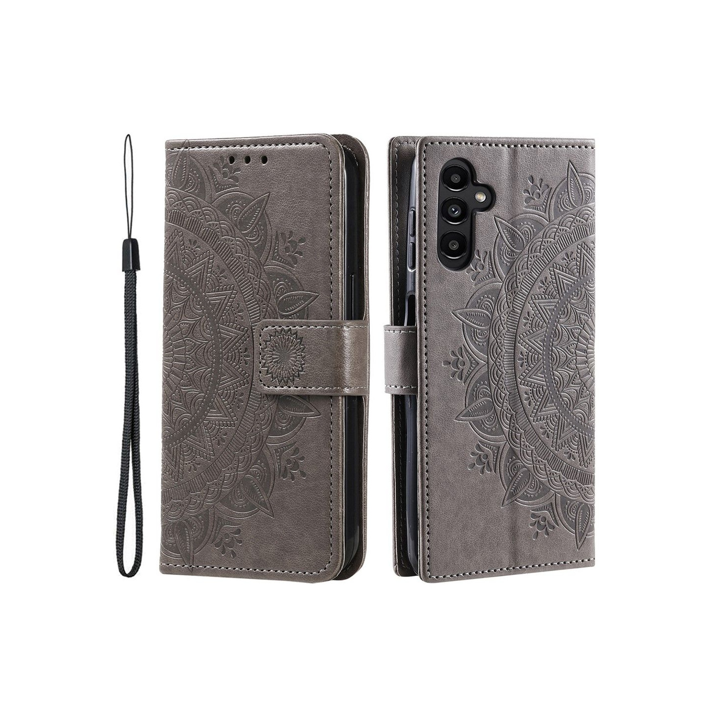 För Samsung Galaxy A17 / A26 Stativfodral Totem Plånboksfodral