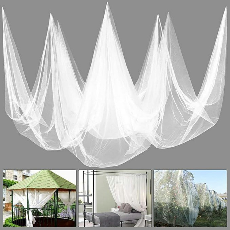 3 x 15 m mosquito net insect barrier vegetable tent plant protection