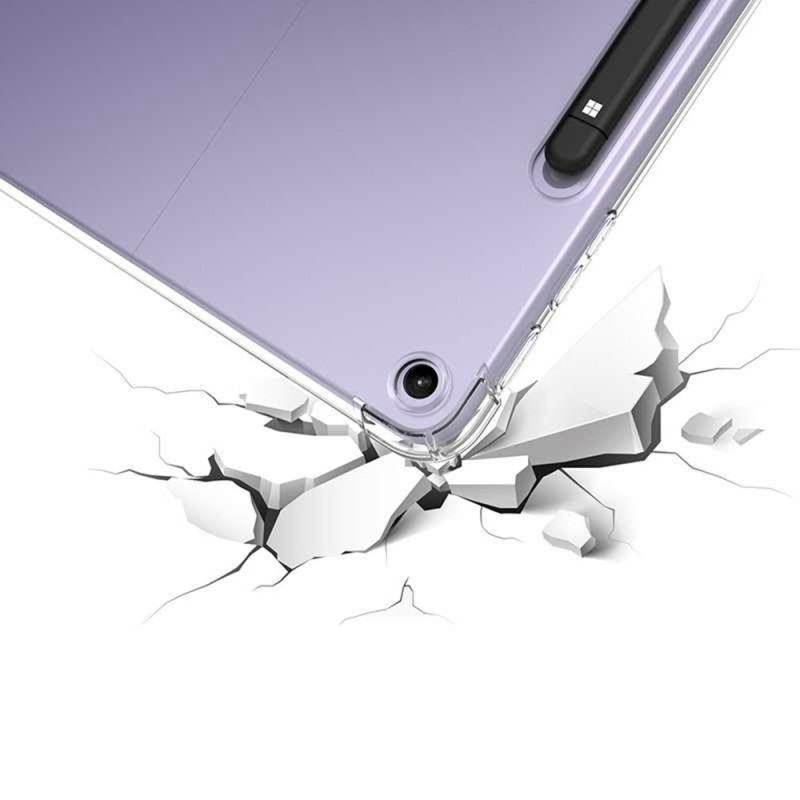 Transparent Case for Microsoft Surface Pro 12 inches Shockproof TPU Cover