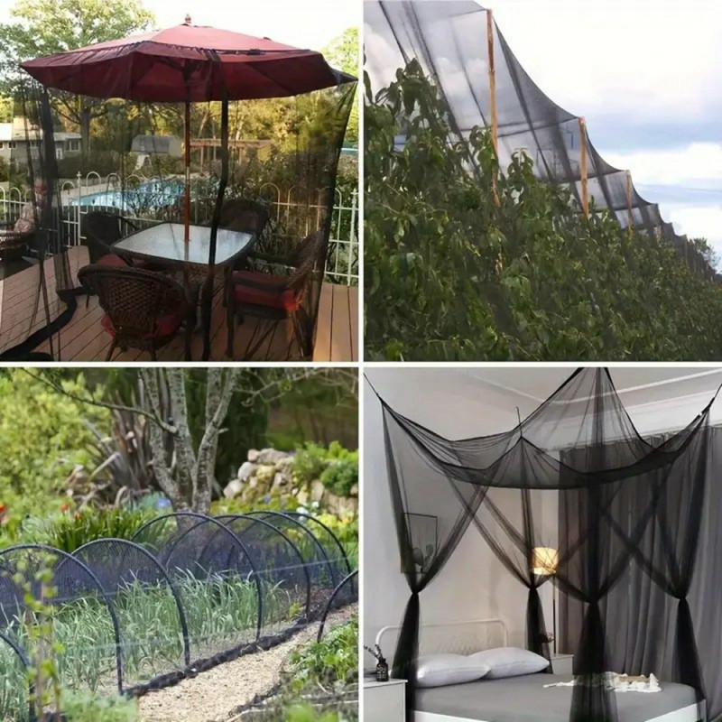 3 x 6 m mosquito net insect barrier vegetable tent plant protection