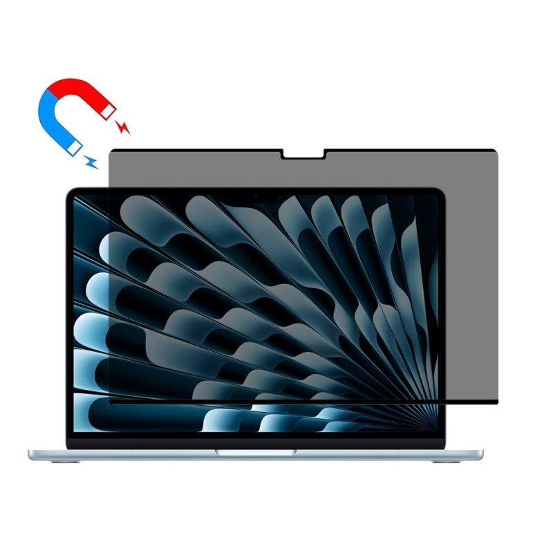 Skærmbeskytter Privacy Anti-Spy til MacBook Air 15 tommer 2025 M4 A3241 2024 M3 A3114 2023 M2 A2941