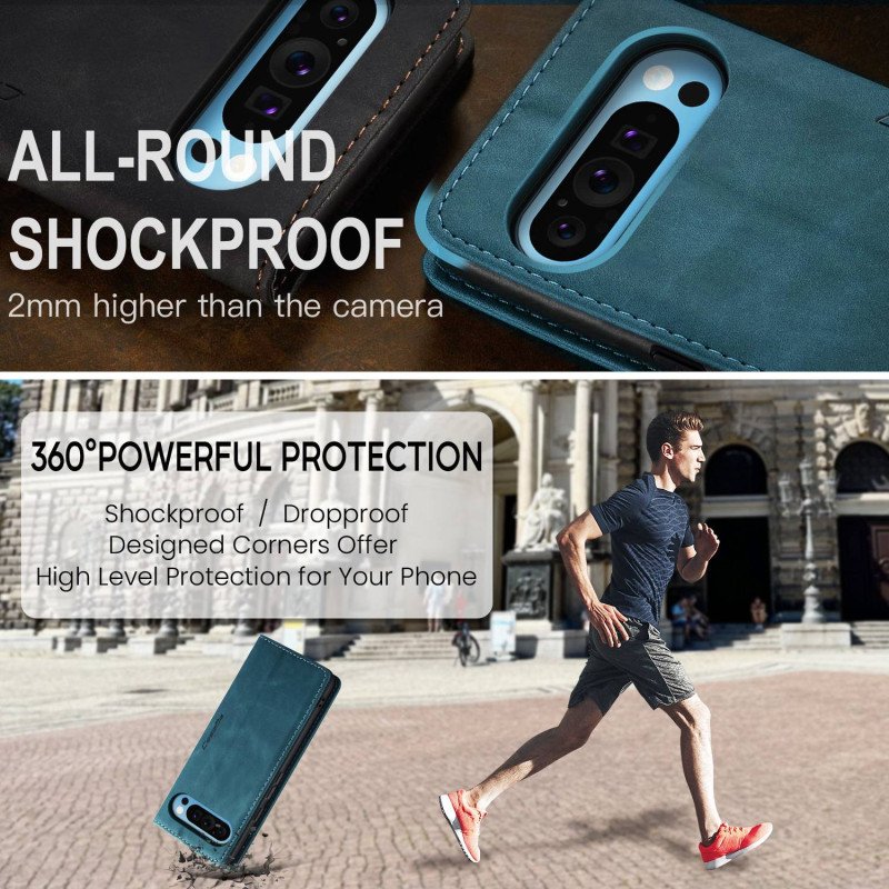 CASEME För Google Pixel 10 Pro XL Fodral Stativ Telefonfodral