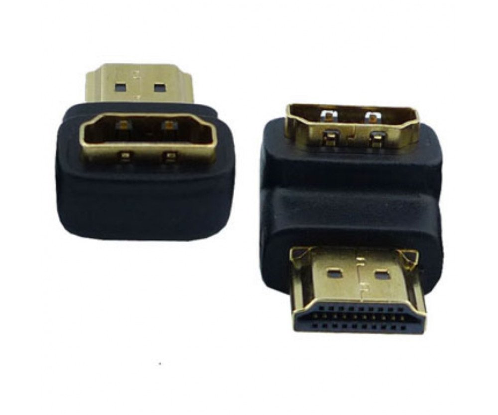 HDMI Hane till HDMI Hona adapter 180 graders Vridning