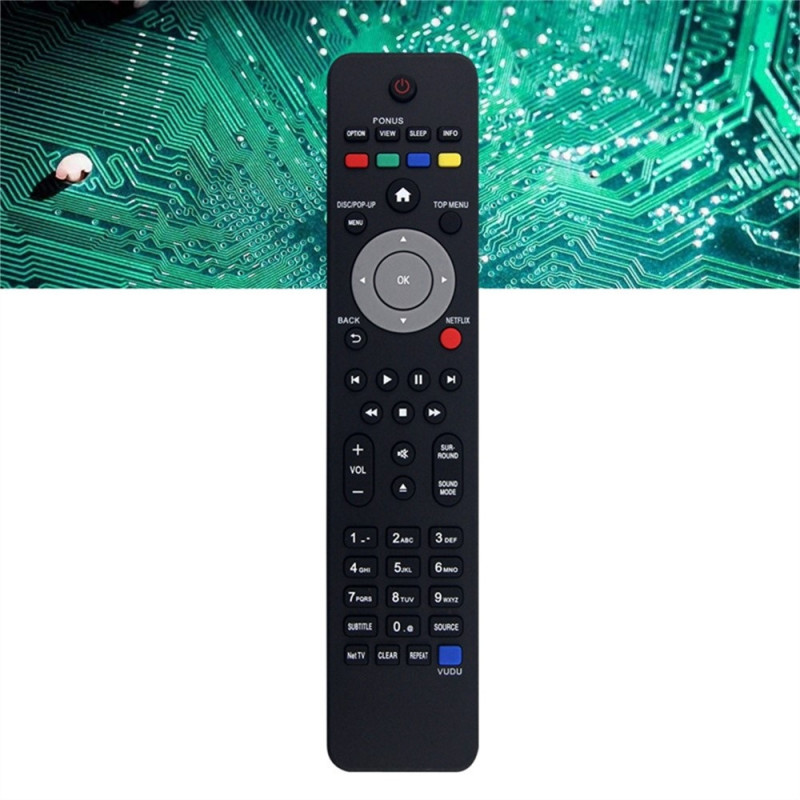 Fjernkontroll erstatning for NC201 For Philips Blu-Ray DVD Home Theater System