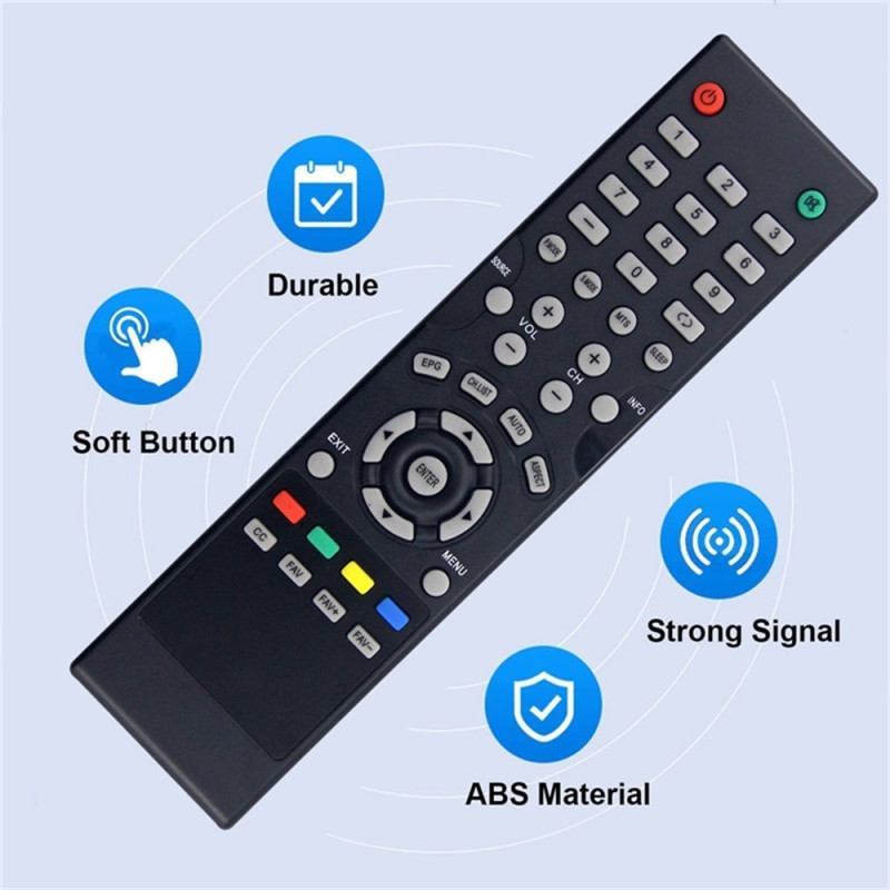 Fjernkontroll erstatning for PLDED3273A-E For PROSCAN TV