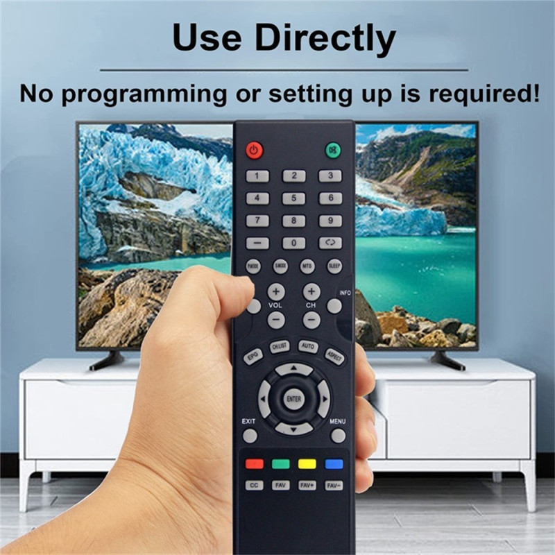 Fjärrkontroll Ersättning för PLDED3273A-E För PROSCAN TV