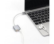Externt Ljudkort USB-C till 3,5mm in och ut