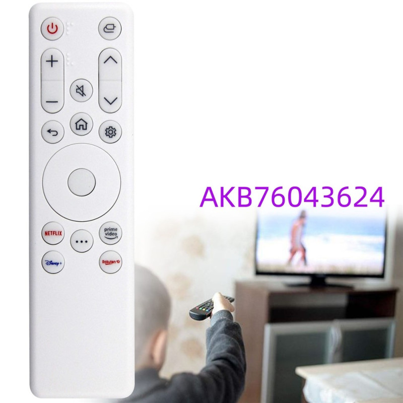 TV fjernkontroll Erstatning for AKB76043624 For LG TV