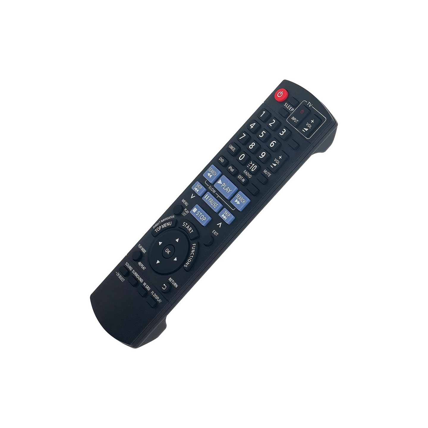 Fjärrkontroll Ersättning för N2QAYB000514 För Panasonic Audio Player