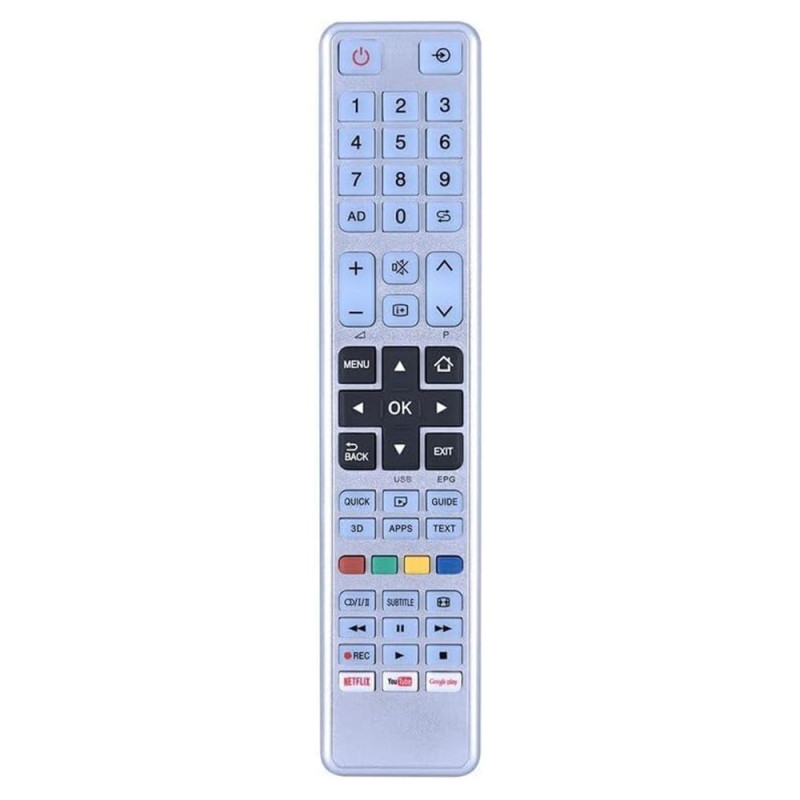 Fjernkontrollerstatning for RM-L1278 For Toshiba TV