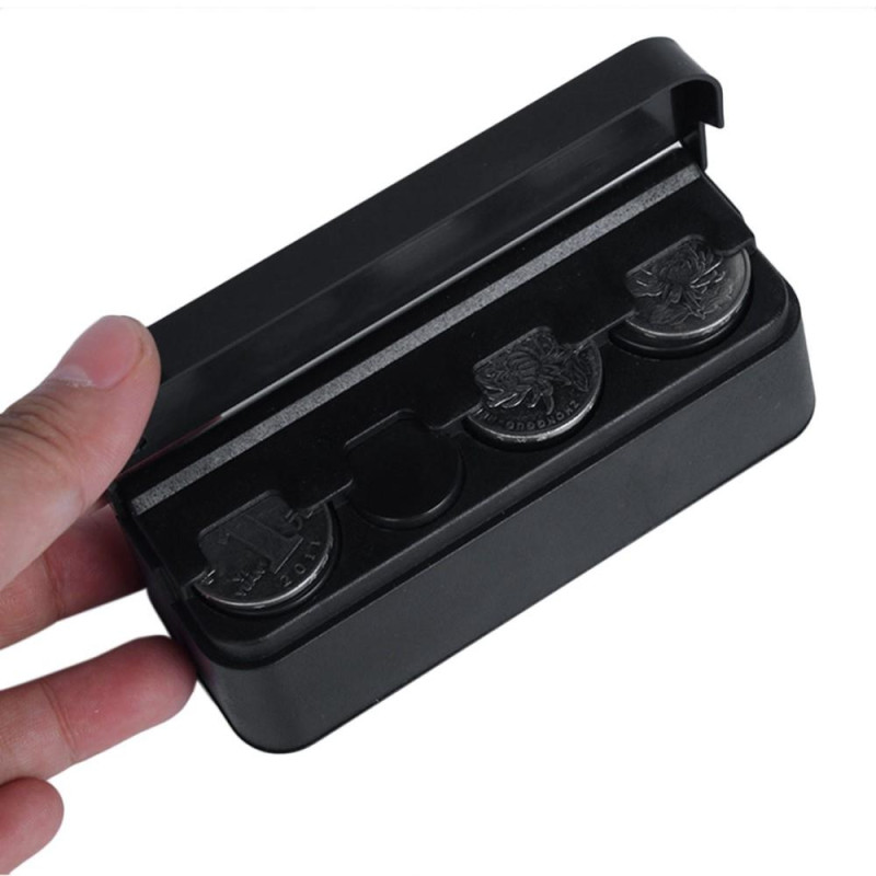 Car Coin Holder Organizer Portable Coin Case Changes Storage Box