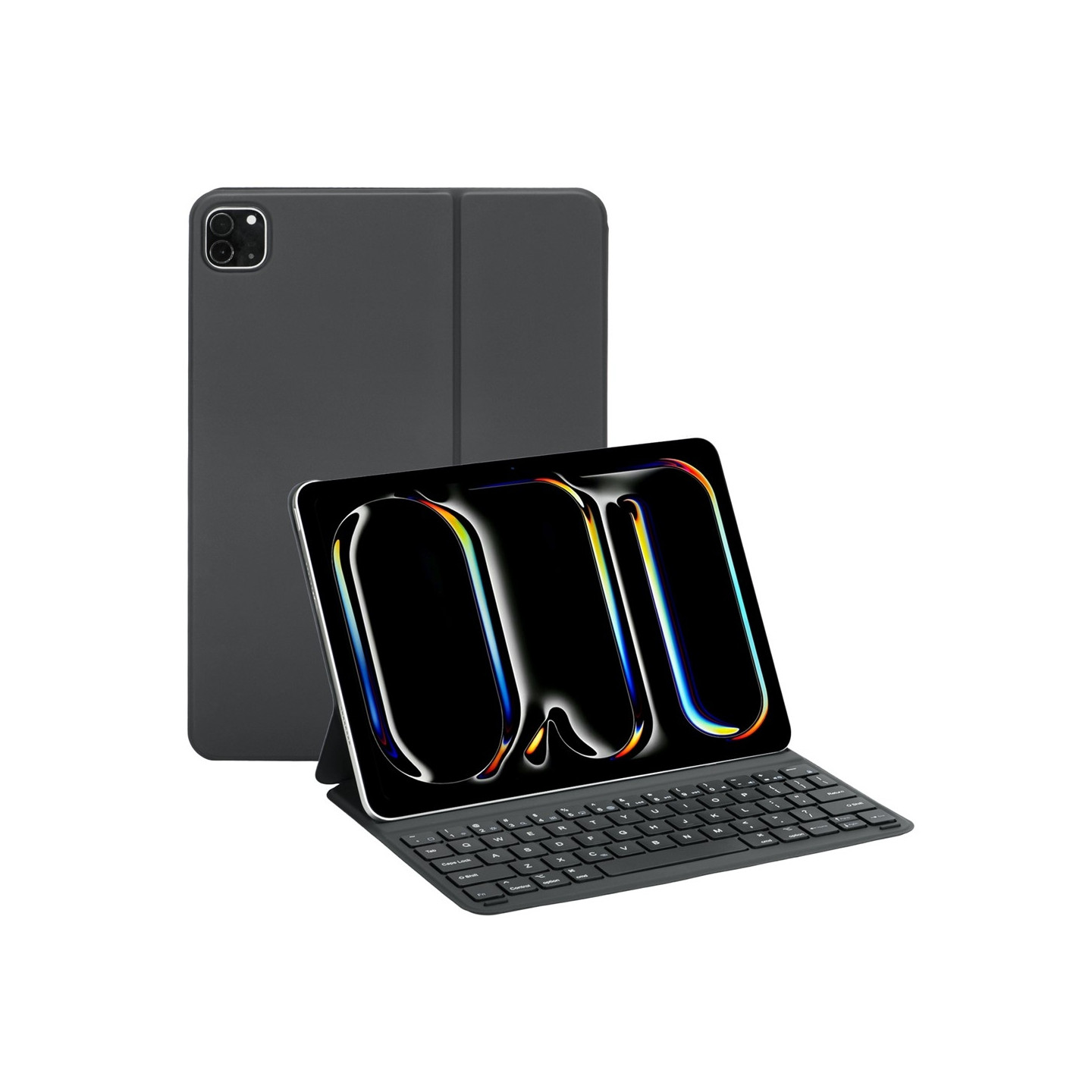 Bluetooth tangentbord (US) fodral för iPad Air 11 (2025) / (2024) / Air (2022) / (2020) / Pro 11(2022) / (2021) / (2020) / (2018