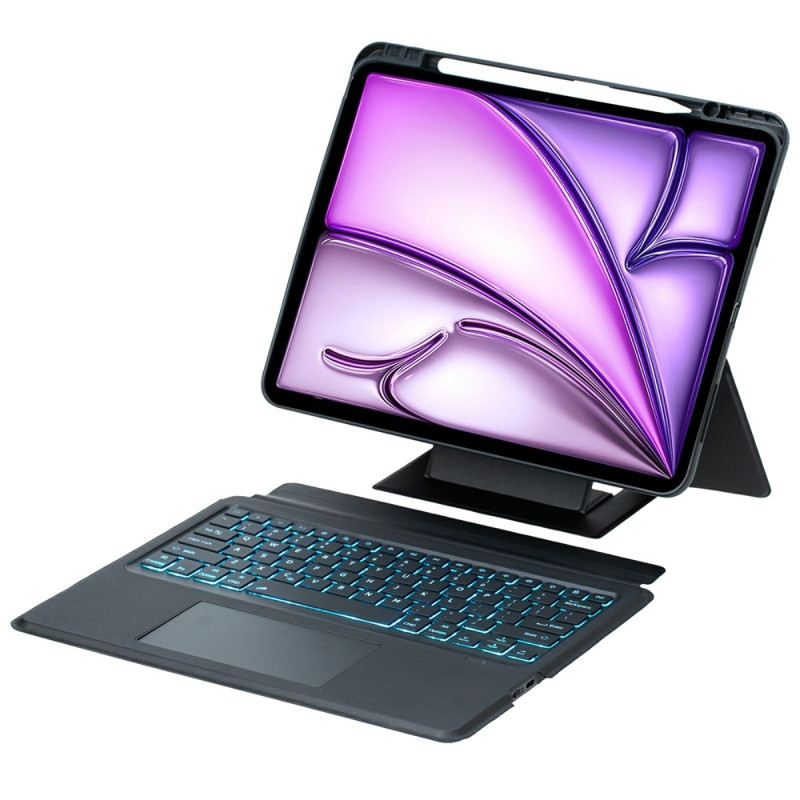 Bluetooth-näppäimistö (US) Tablettikotelo iPad Air 13 (2025) / (2024) / iPad Pro 12.9 (2022) / (2021) / (2020) / (2018)