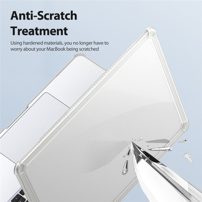 DUX DUCIS Etui til Macbook Air 15 tommer (2025) / (2024) A3114 / (2023) A2941 TPU+PC Beskyttelsesskal - Transparent