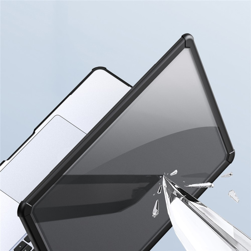 DUX DUCIS Deksel til Macbook Air 15 tommer (2025) / (2024) A3114 / (2023) A2941 TPU+PC Beskyttelsesskall - Svart