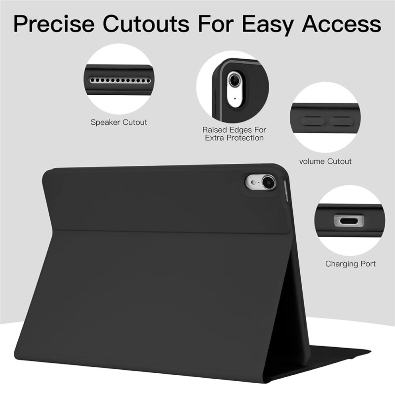 Keyboard Stand Case for iPad Air 11 (2025) (2024) / iPad Air (2022) Bluetooth-Compatible (EN)