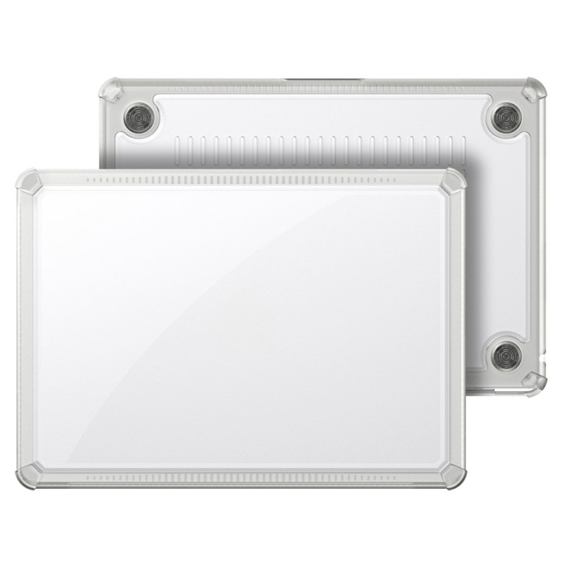 DUX DUCIS Etui til MacBook Air 13 tommer (2025) / (2024) / (2022) Ridsefast TPU+PC-skal - Transparent
