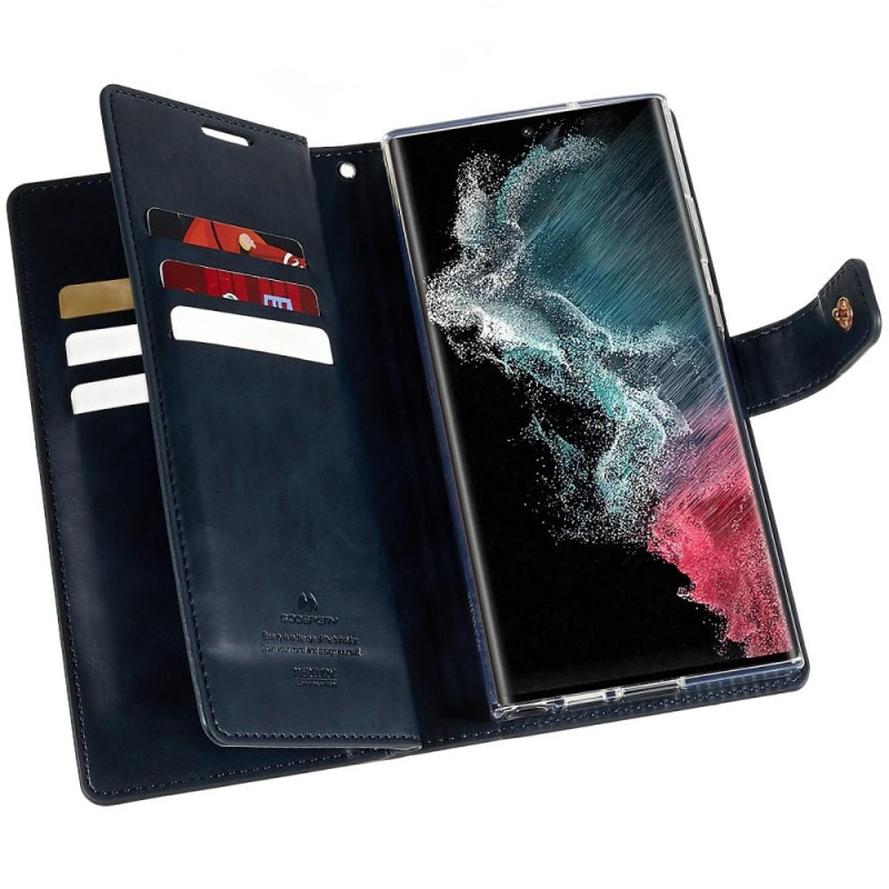 MERCURY GOOSPERY Mansoor Samsung Galaxy S23 Ultra Wallet Case