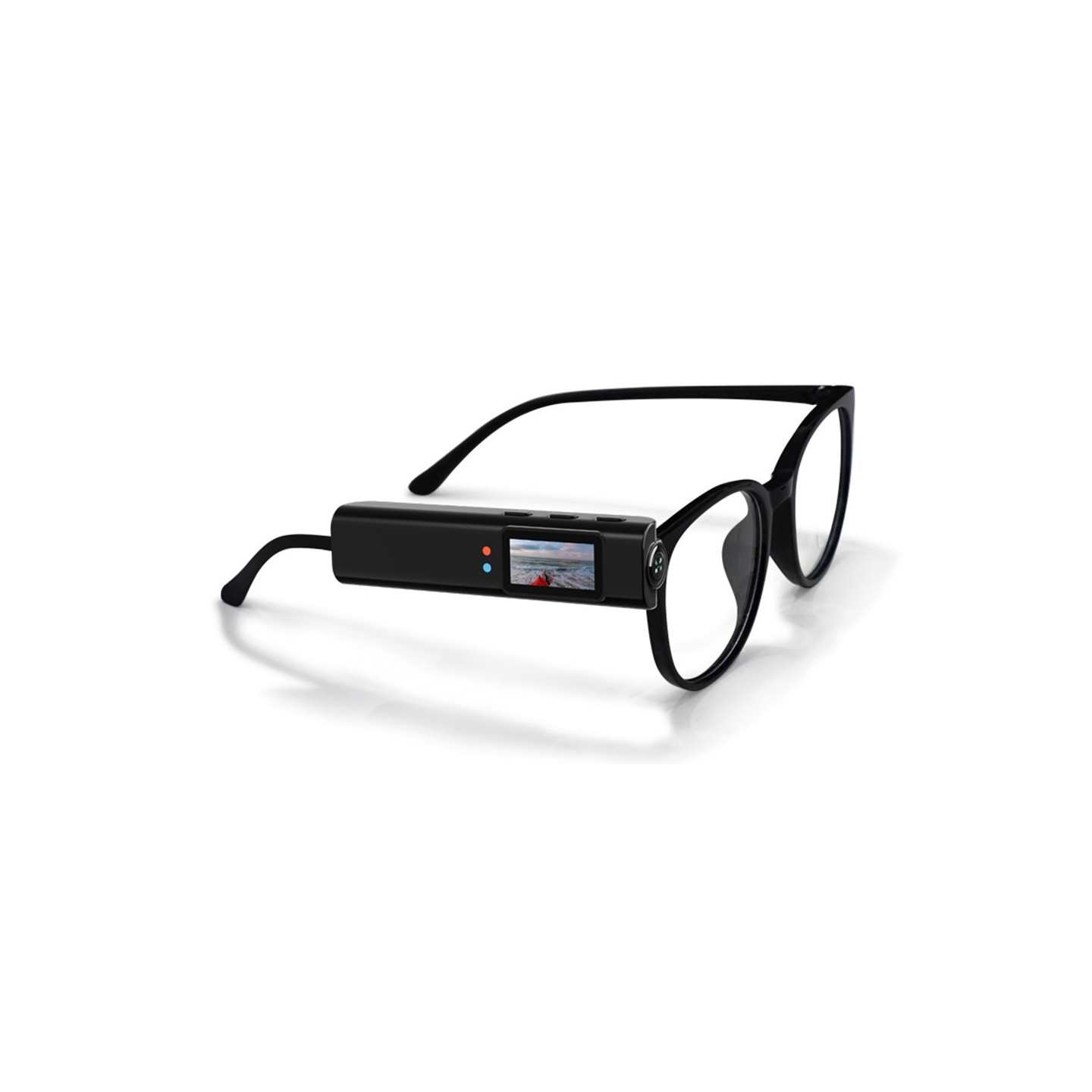 Silmälasikamera IPS ensimmäisen persoonan WiFi-sovellus 2.7K Ultra HD -videonauhuri + 32 Gt