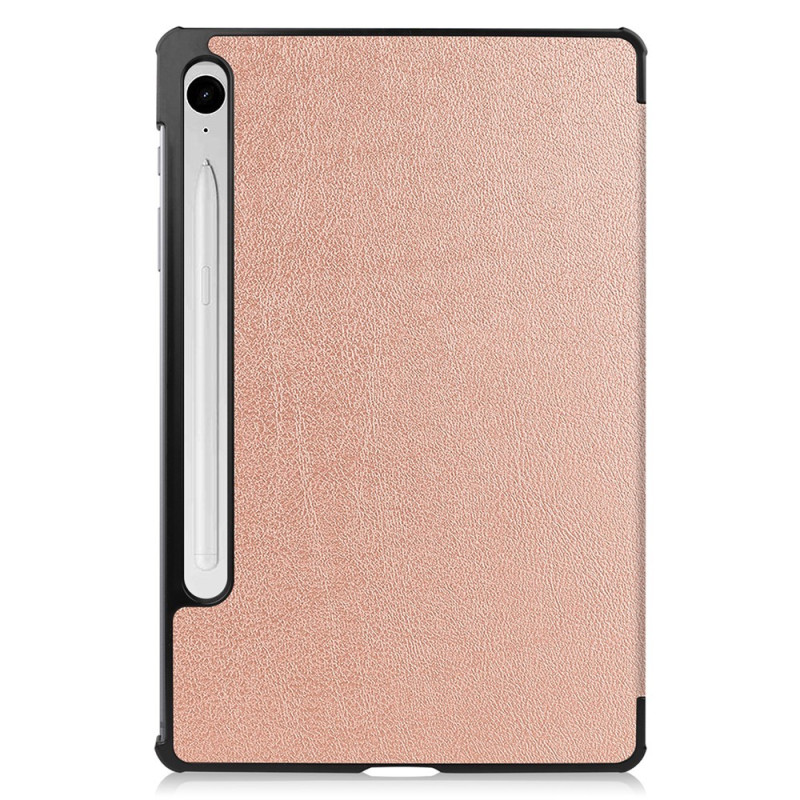 Til Samsung Galaxy Tab S10 Lite / S10 FE / S9 FE Etui med Stander - Rose Gold