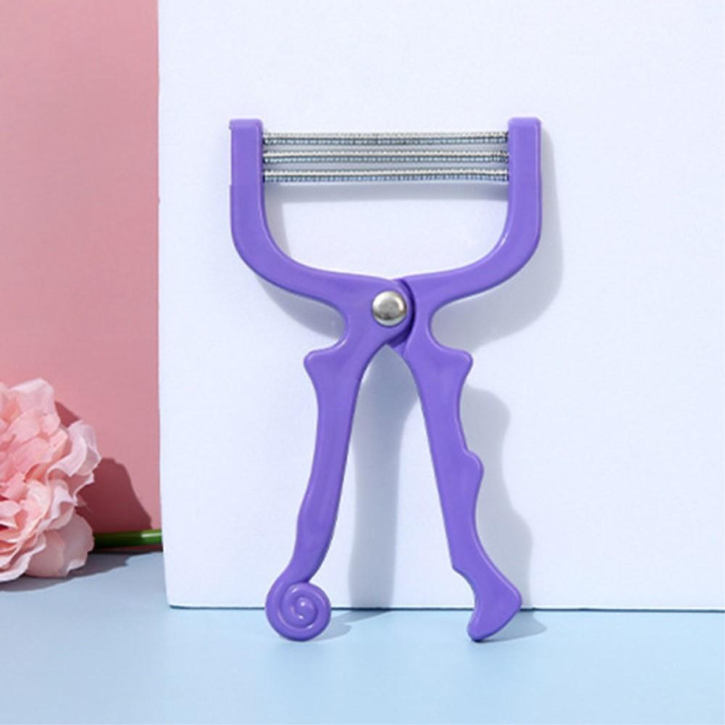 Facial Spring Rolling Epilator Face Lip Fjern Hår