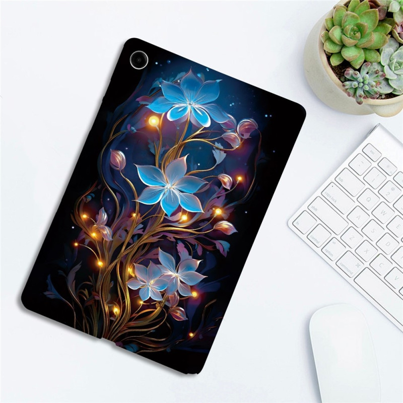 For Samsung Galaxy Tab A11+ Case Pattern Printing Slim TPU Protective Tablet Cover Lantern