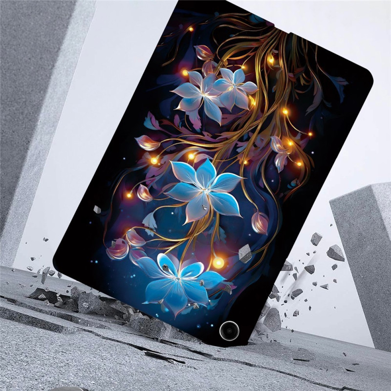 For Samsung Galaxy Tab A11+ Case Pattern Printing Slim TPU Protective Tablet Cover Lantern
